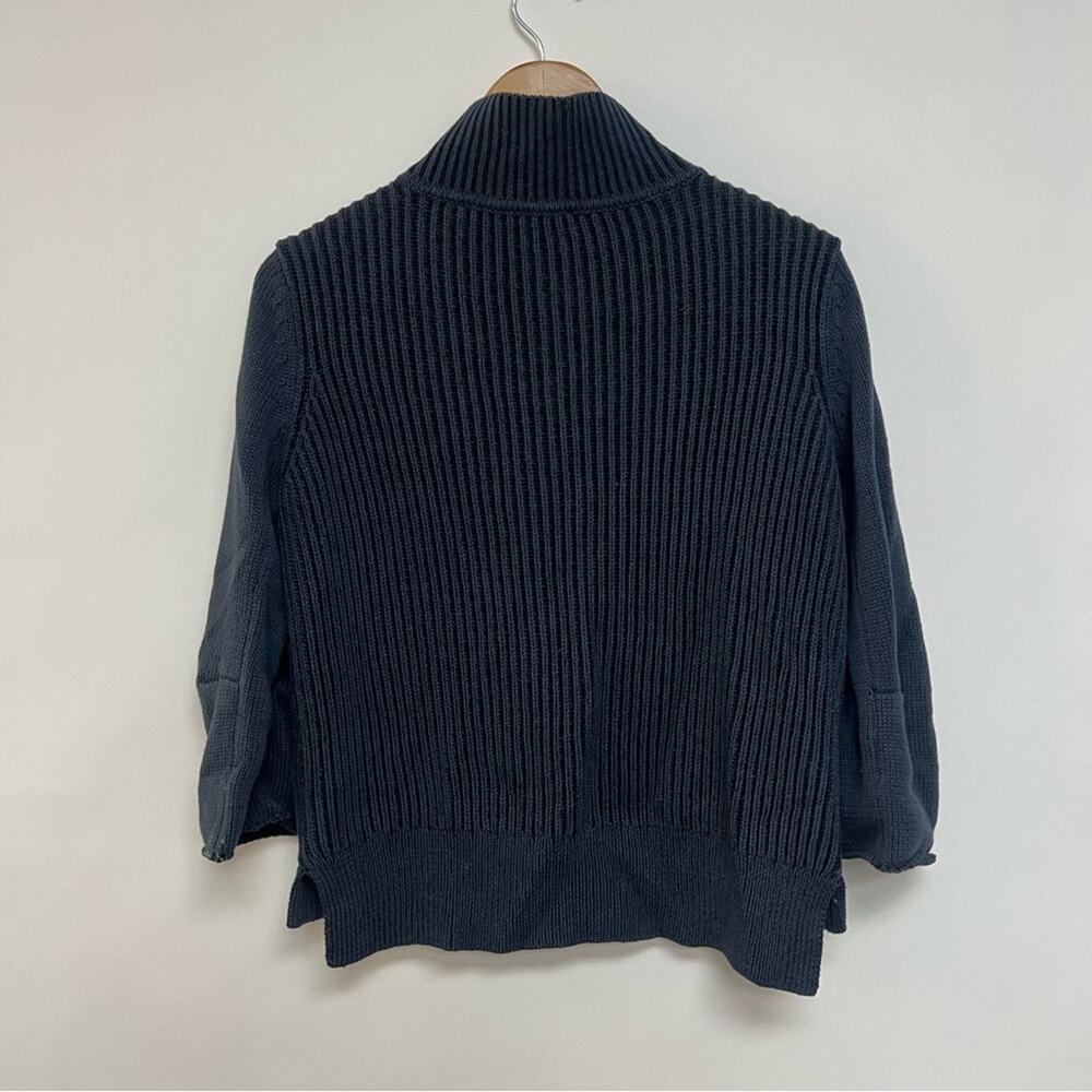 Cabi Pursuit Cardigan Lady Jacket Navy Blue Knit Sweater Small #3523 - Picture 10 of 11